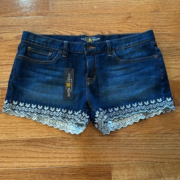 Lucky Brand Riley Shorts NWT - Picture 2 of 6